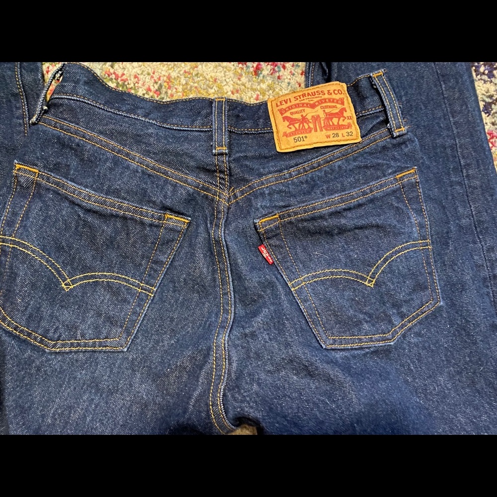 Original 501 Levi’s high waisted